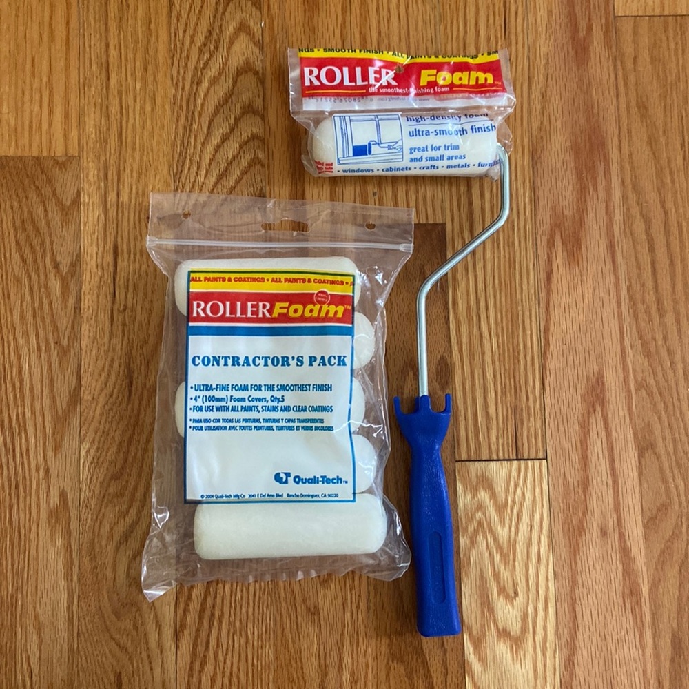 NWT Roller Foam Contractors Pack Foam Covers and Roller
